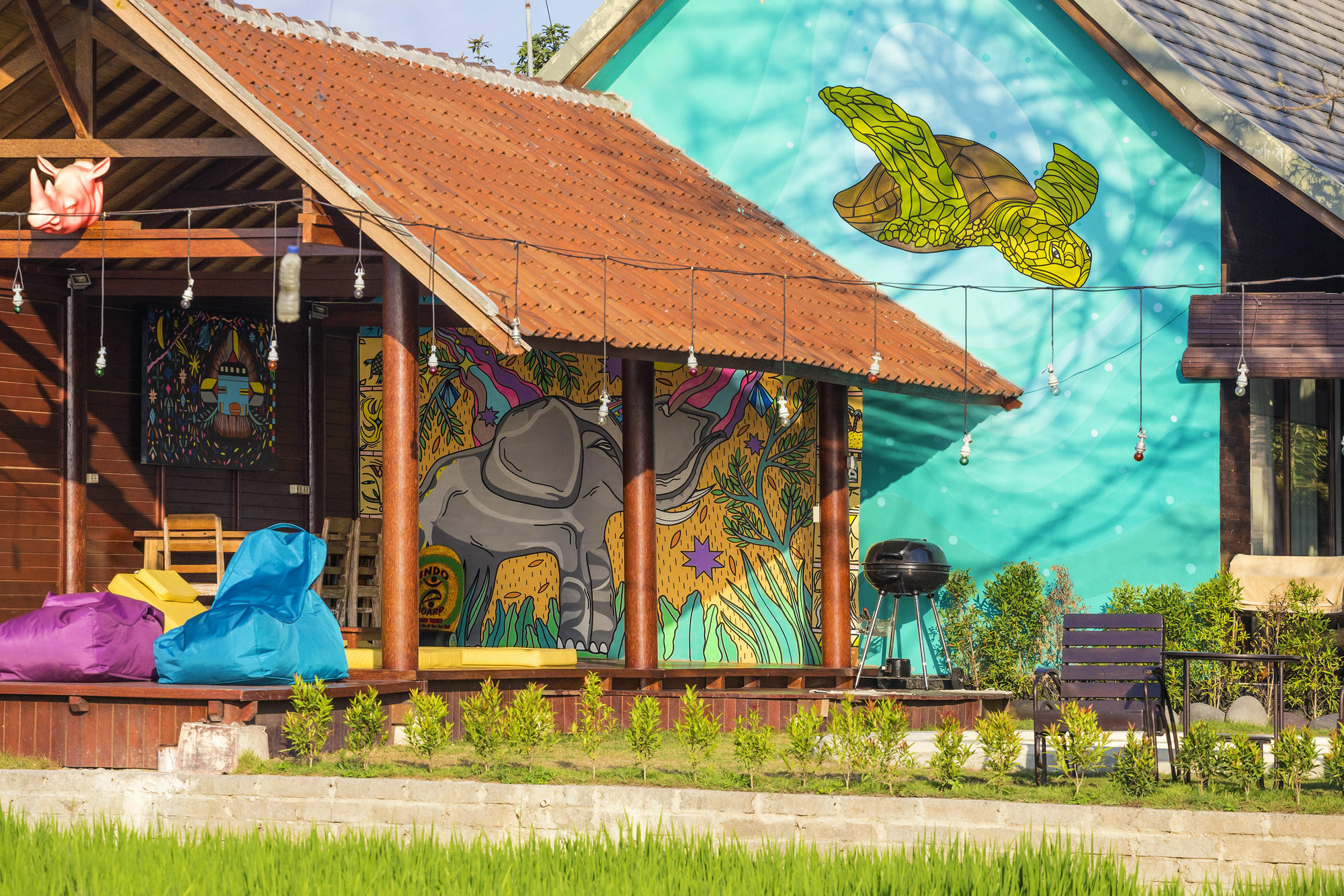 Big Brother Surf Inn Canggu Exteriér fotografie